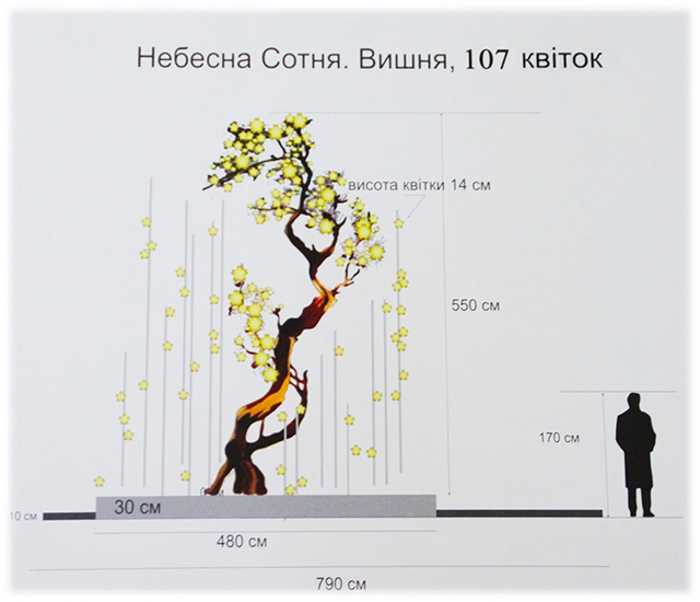 Бронзове «Дерево Свободи» розквітне у Вінниці на честь Героїв Небесної Сотні