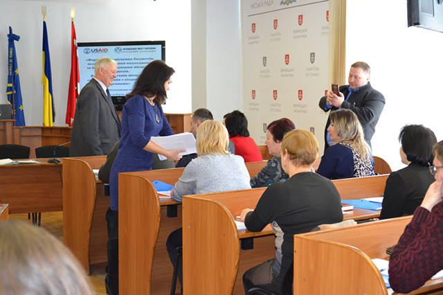 У Вінниці провели практикум для бухгалтерів ОТГ по фінансовій децентралізації