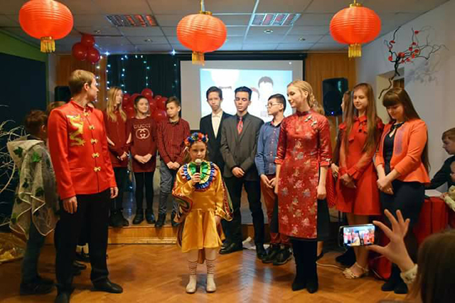 Як в приватній гімназії "Дельфін" святкували китайський Новий рік з "KIWI learning center"