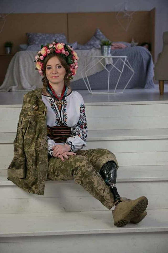 Вінничанка Ольга Бенда перемогла у конкурсі краси серед військових «Miss Military Fantasy»