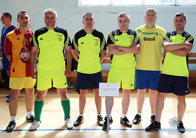 У Вінниці відбулись змагання з міні-футболу серед поліцейських