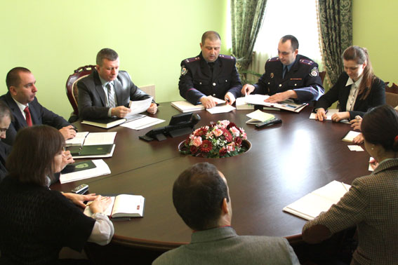 Представники ОБСЄ обговорили із керівництвом Вінницького УМВС питання дотримання прав людини
