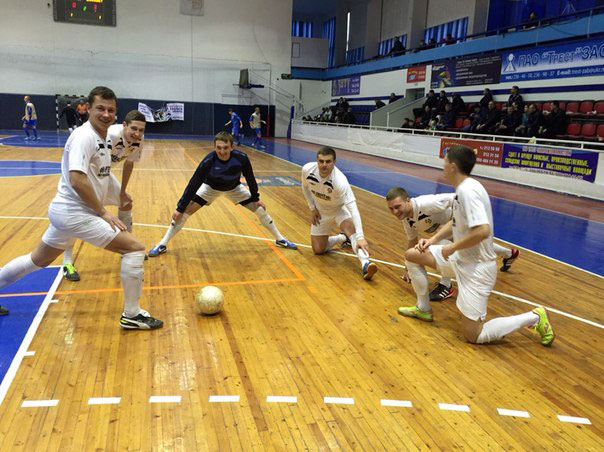 Команда футбольного клубу "Енергетик" представляла Вінницю у фіналі аматорської футзальної ліги в Запоріжжі