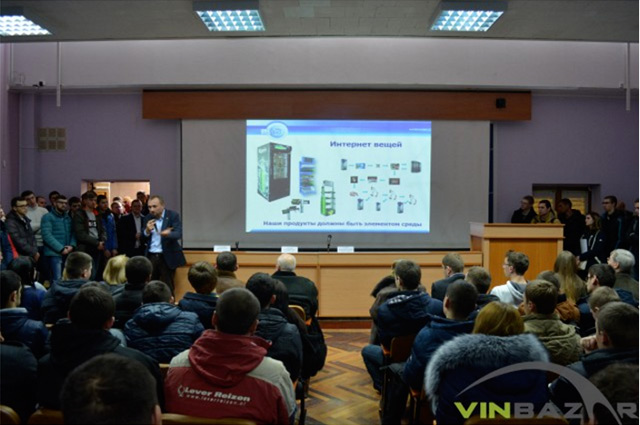 Директор компанії UBС-group запросив на  роботу студентів Вінницького політеху