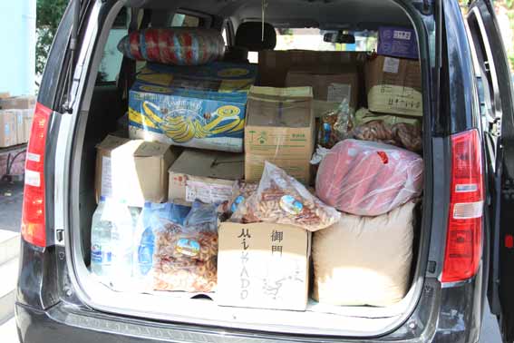 12 тонн гуманітарної допомоги назбирали вінницькі міліціонери для зони АТО
