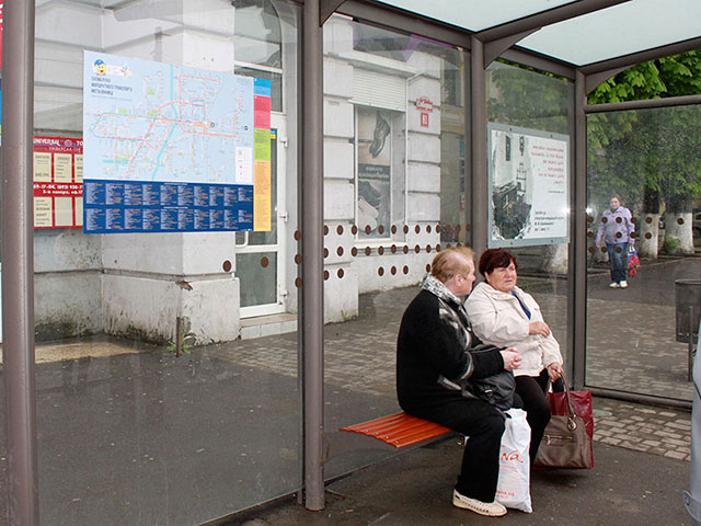 На вінницьких зупинках громадського транспорту з’явилася схема руху громадського транспорту