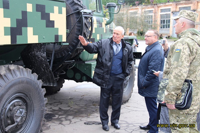 Вінницький 45-й завод передав армії модернізовану техніку