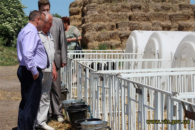 Валерій Коровій відвідав сільгосптовариство „Хлібороб”, яке за минулий рік отримало майже 7 млн грн прибутку від продажу молока