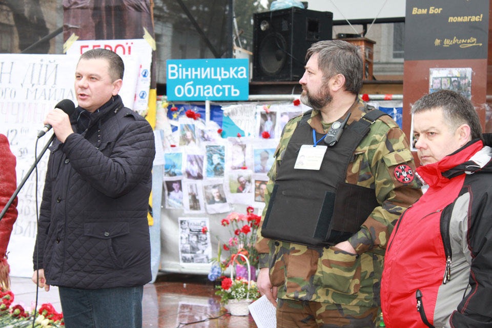 Сергій Свитко і Сергій Моргунов закликали вінничан об’єднатись і зберігати спокій