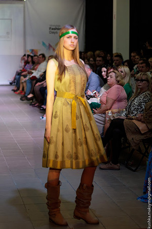На Вінницьких днях моди дизайнер Марина Ярославська увірвалась в колір