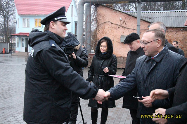 В переддень Нового року Головне управління національної поліції у Вінницькій області отримало нові службові авто