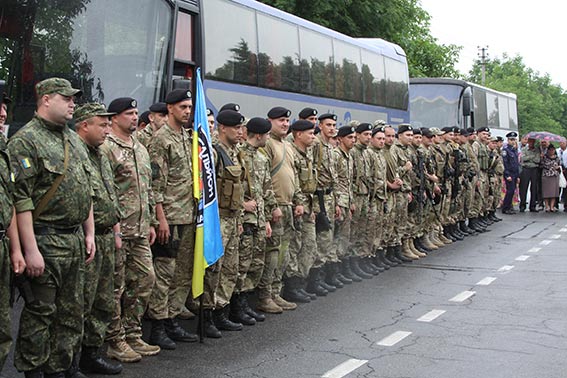 140 вінницьких правоохоронців повернулись із зони АТО 