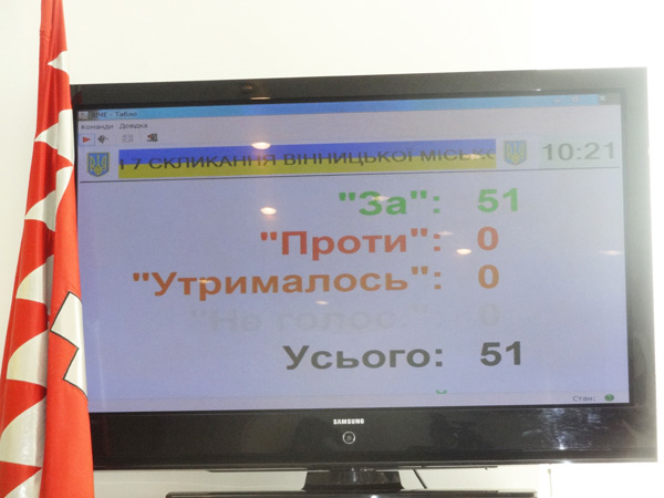 Вінницька міська рада звернулась до світу – підтримати «список Савченко»