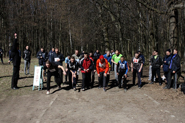 Вчора у Лісопарку проходили змагання з легкоатлетичного кросу серед рятувальників