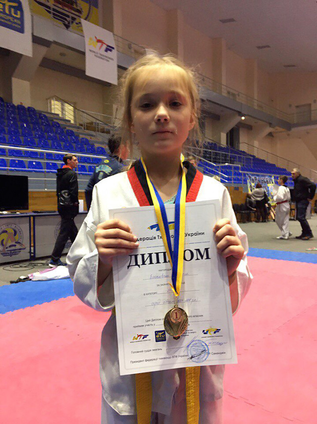Мар'яна Богословська з Вінниці перемогла на чемпіонаті України з тхеквондо