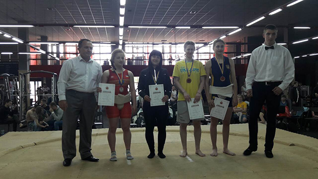 Вінничани здобули чотирнадцять золотих медалей на чемпіонаті України з сумо