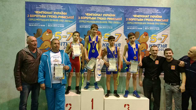 13-річний борець Віталій Жезмер став кращим спорстменом Вінниччини у травні