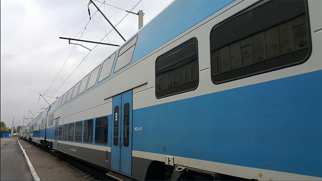 З Тернополя до Києва через Вінницю запустили другий двоповерховий потяг Skoda Wagonka