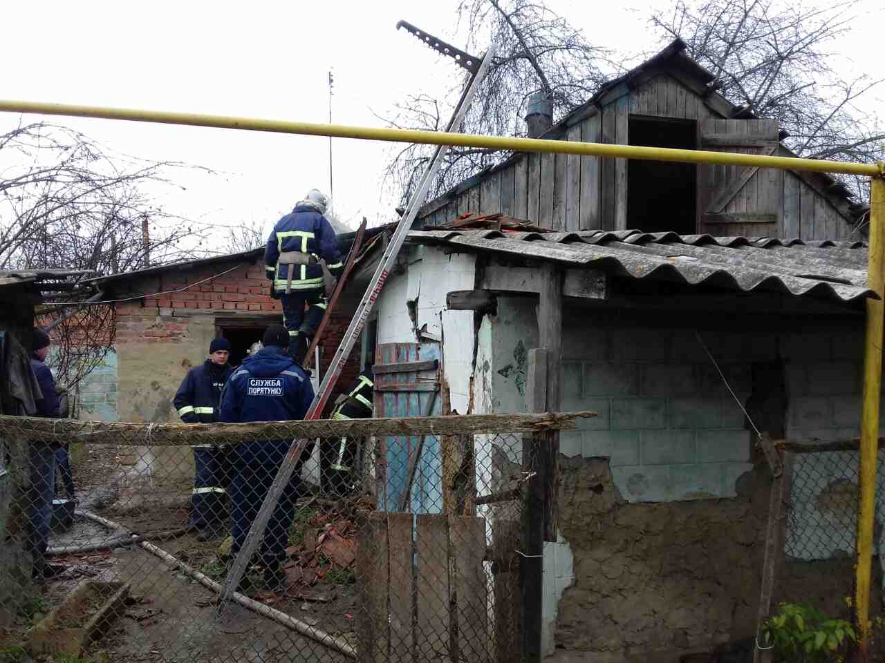 В Жмеринці під час пожежі у будинку загинув чоловік
