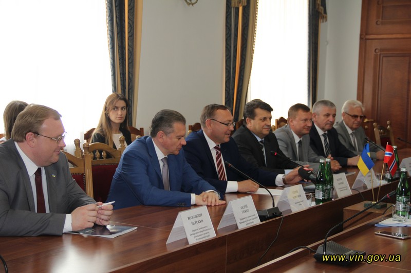 До Вінниці завітав Надзвичайний і Повноважний Посол Королівства Норвегія в Україні