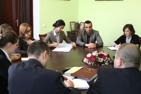 Представники ОБСЄ обговорили із керівництвом Вінницького УМВС питання дотримання прав людини