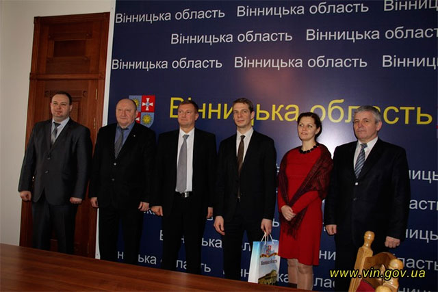 Вінницю відвідав аташе з питань наукових та академічних зв’язків Посольства Франція в Україні Жиль Маметц