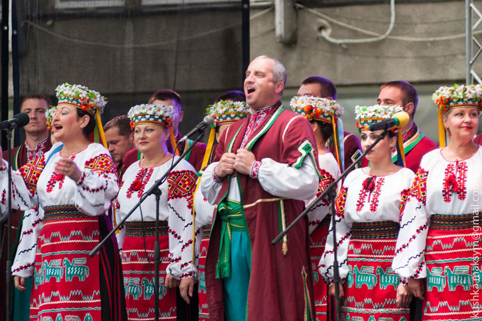 Дощ не завадив вінничанам відсвяткувати День Незалежності України
