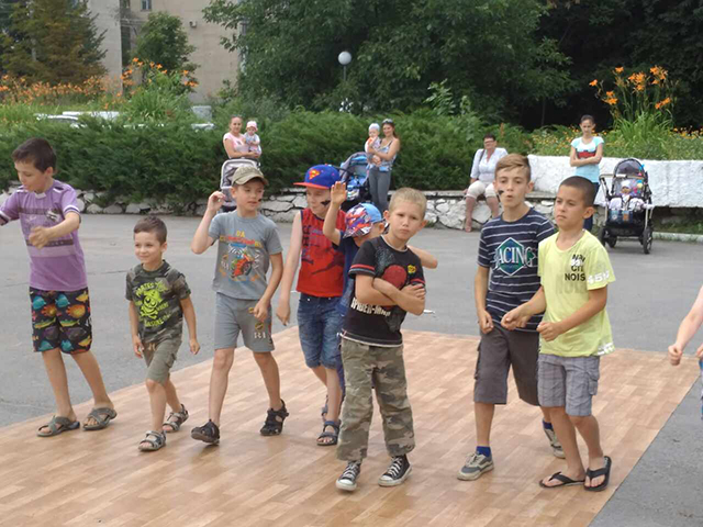 В Парку Дружби народів для дітей влаштували розваги та конкурси