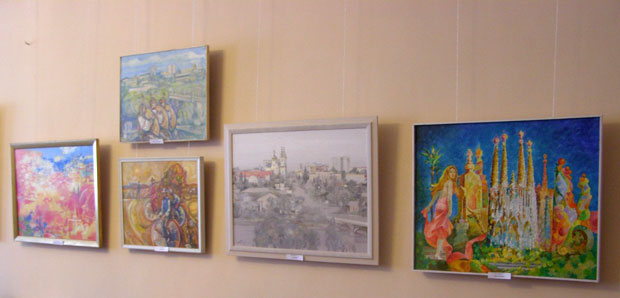 виставка творчих робіт "Митець і місто"