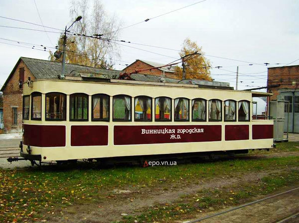 ретро-трамвай у Вінниці