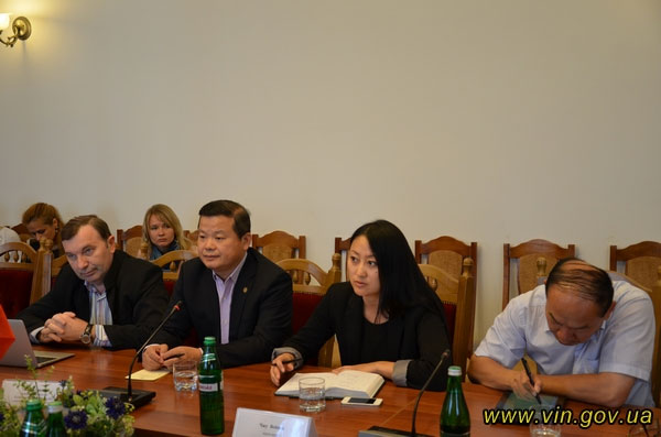 Вінницю відвідала делегація з Китайської Народної республіки