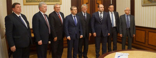 Віце-прем’єр-міністр Олександр Вілкул на зустрічі з делегацією Європейського економічного сенату