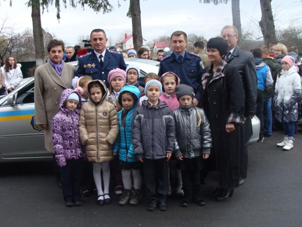 Діти села Бохоники зустрілися з державтоінспекторами