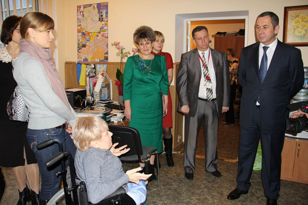 Іван Мовчан відвідав обласну громадську організації молоді з обмеженими фізичними можливостями «Гармонія»