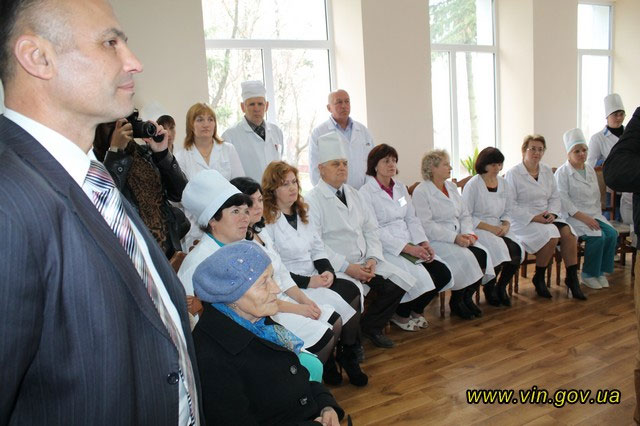 Любов Спірідонова відвідала Літинську центральну районну лікарню