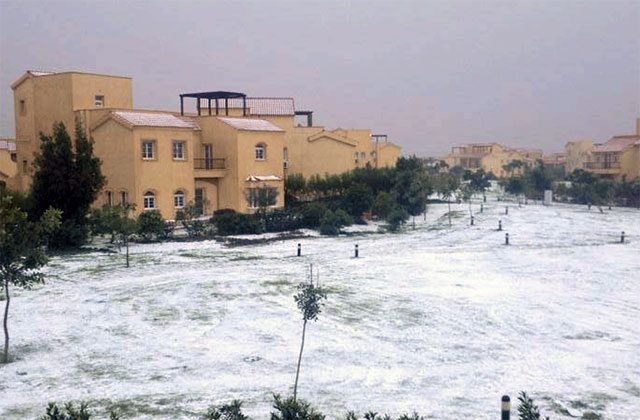 Сніг у Єгипті