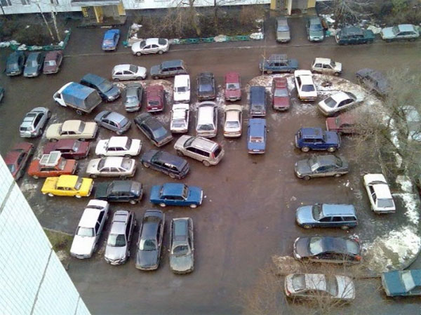 автомобильная парковка