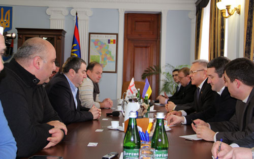 грузинська делегація у Вінниці