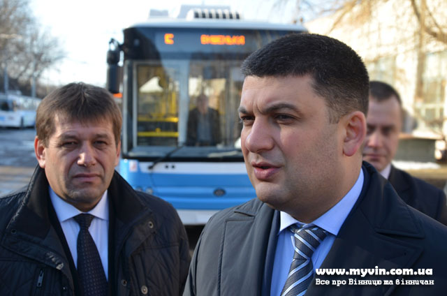 У Вінниці презентували перший із очікуваних 40-ка нових тролейбусів «Богдан»