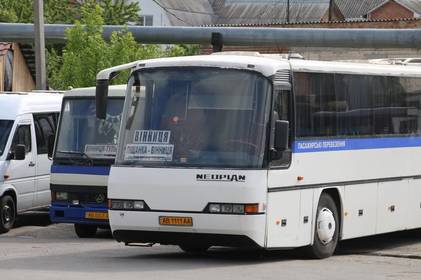 На Вінниччині відновили внутрішньо-обласне перевезення автобусами