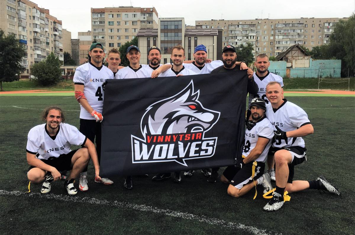 «Вінницькі вовки» пройшли у фінал чемпіонату України з флаг-футболу без жодної поразки