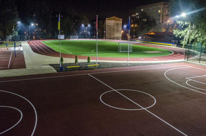 За останні п’ять років у Вінниці облаштували 24 спортмайданчики та стадіони на шкільних територіях