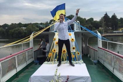 У День Незалежності України у Вінниці влаштували концерт на воді «Голоси Південного Бугу»