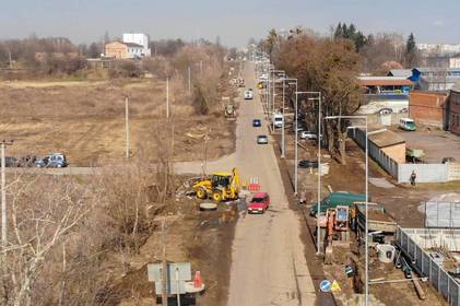 Велодоріжки, світлодіодні світильники та камери відеоспостереження: у Вінниці триває капремонт Сабарівського шосе

