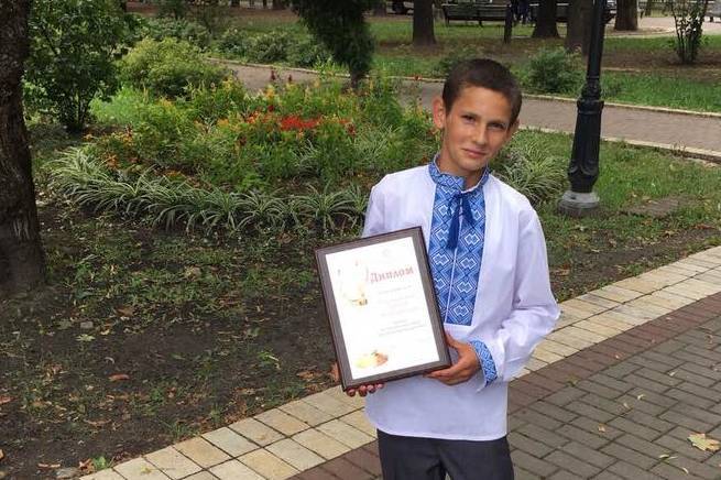 13 річний Артем Суховецький з Вінниччини став лауреатом Всеукраїнської акції «Герой-рятувальник року»