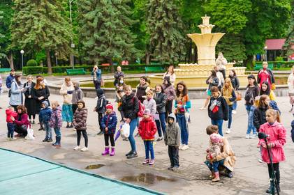 У Вінниці маленьких мешканців привітали з Днем захисту дітей 