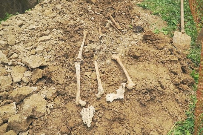 У Вінниці під час риття котловану знайшли рештки людських кісток