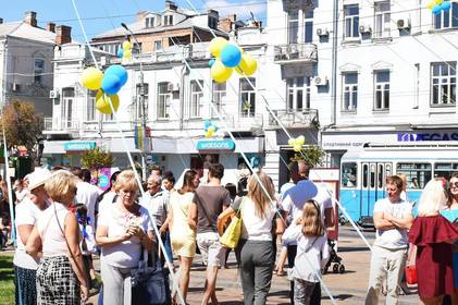 З Днем Незалежності Вінницю та вінничан привітав мер Сергій Моргунов