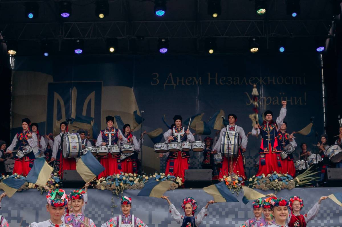 На Майдані Незалежності у Вінниці відсвяткували головне свято України