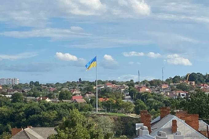 Повернення прапору України на Замкову гору